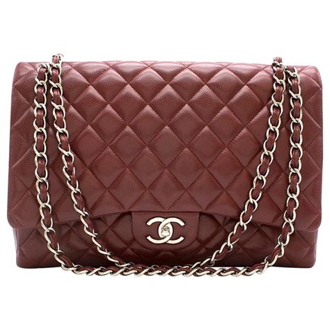 chanel bag marrone|Chanel burgundy bag.